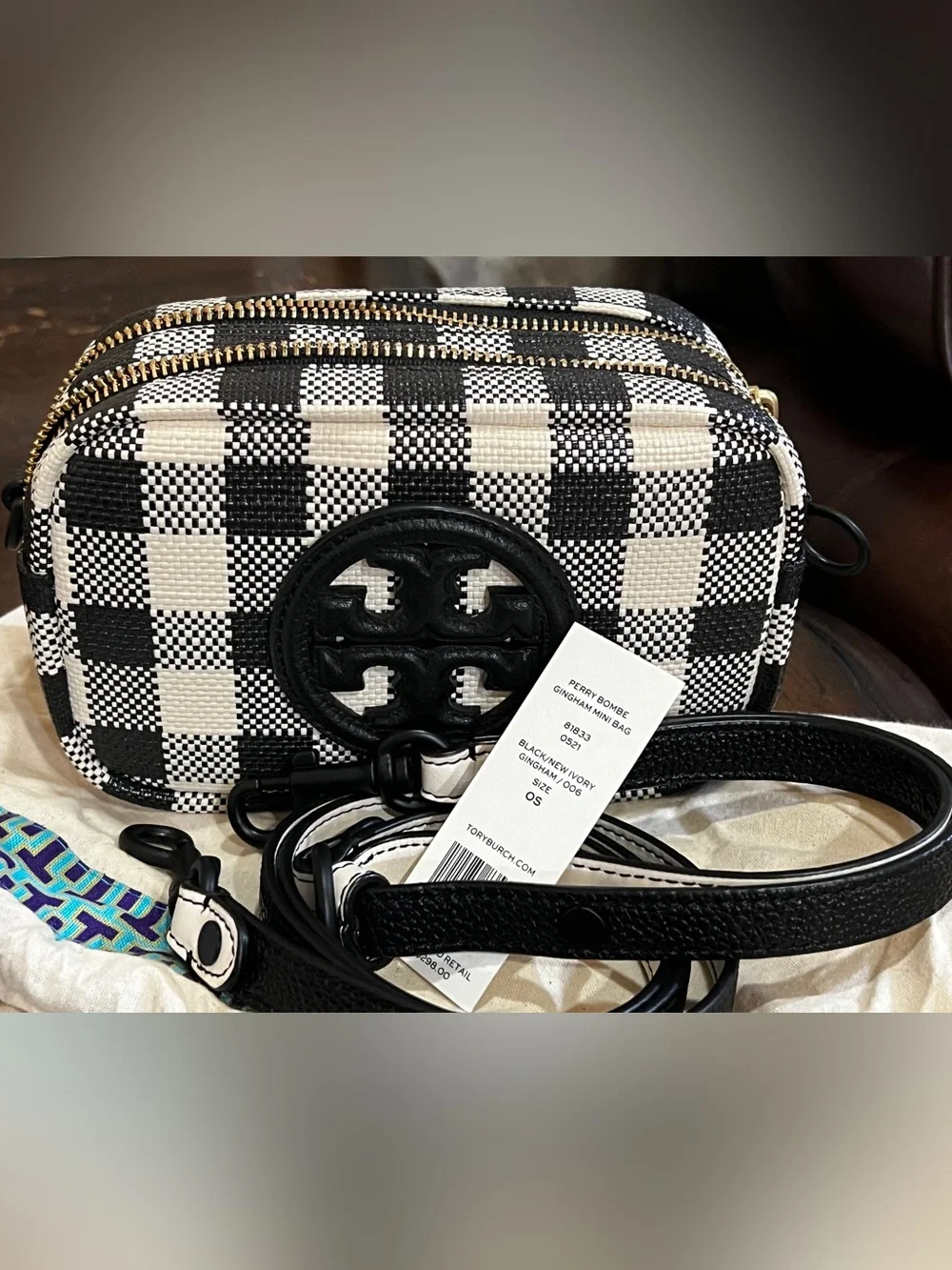 Tory Burch Perry Bombe Camera Bag.